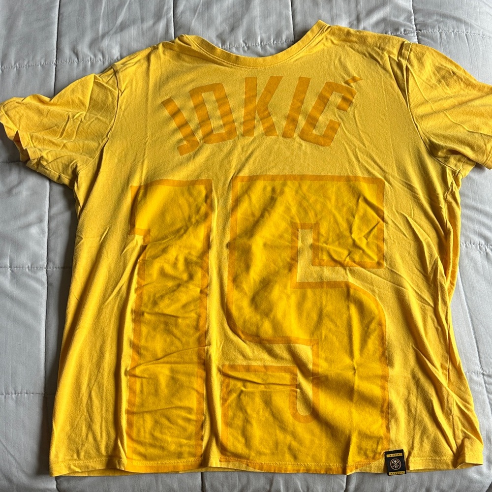 Nike Denver Nuggets Nikola Jokic T Shirt Size XL